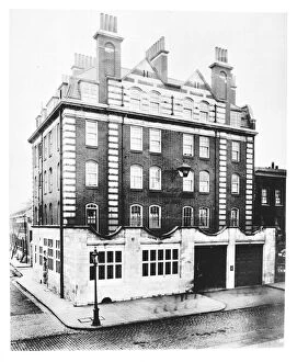 Council Collection: LCC-LFB Old Kent Road fire station, SE London