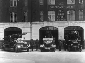 LCC-LFB Red Cross Street fire station, City of London