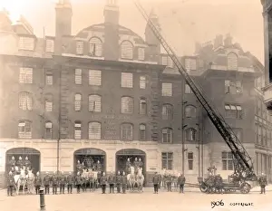 LCC-LFB Red Cross Street fire station, City of London