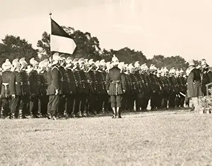 Parading Prints: LCC-LFB Review of the Brigade by Edward VII