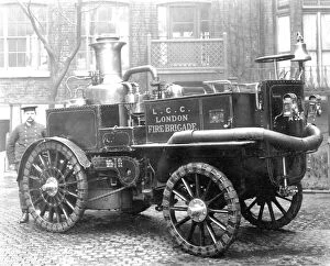 Wheel Gallery: LCC-LFB Shand Mason motor steam fire engine