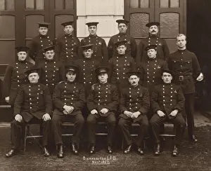 LCC-LFB Shoreditch Fire Station firemen
