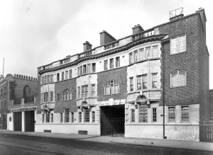 Bays Prints: LCC-LFB Vauxhall fire station, Lambeth, SE London
