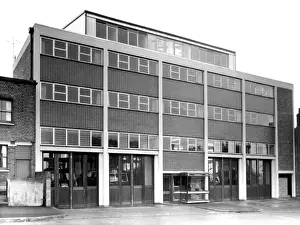 Wandsworth Prints: LCC-LFB Wandsworth fire station, SW London