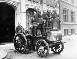 LCC-LFB Whitefriars fire station with Fire King pump LCC-LFB Whitefriars fire station with Fire King pump