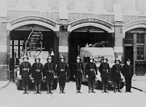 Crew Collection: LCC-LFB Woolwich fire station, SE London