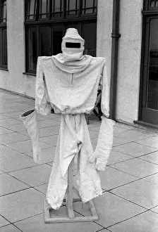 Protective Prints: LCC London Fire Brigade asbestos protective suit
