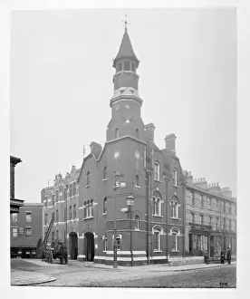 LCC-MFB Battersea fire station, London SW8