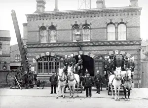Crew Prints: LCC-MFB Brixton fire station, Stockwell, SW London