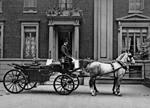 Images Dated 31st May 1870: LCC-MFB Captain Massey Shaws brougham