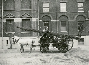 Images Dated 26th October 2011: LCC-MFB Escape cart at Southwark HQ