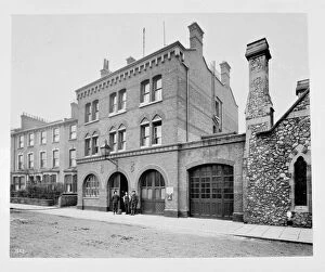 Images Dated 31st May 1870: LCC-MFB Hackney fire station, E9