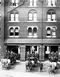 Images Dated 31st May 1890: LCC-MFB, HQ station, Southwark SE1