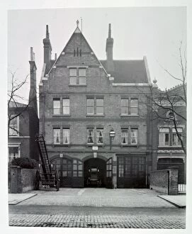 Council Collection: LCC-MFB Peckham fire station, Camberwell