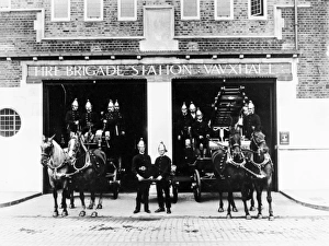 Images Dated 26th October 2011: LCC-MFB Vauxhall fire station, Lambeth