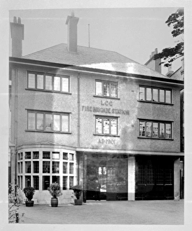 Images Dated 31st May 2016: LCC-MFB West Hampstead fire station, NW London