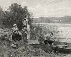Ferryman Prints: Le Batelier