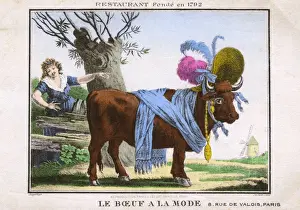 Medallion Prints: Le Beouf a la Mode Restaurant - 8, Rue de Valois Paris