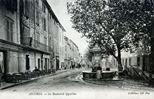 Le Boulevard Aiguillon - Antibes, South of France