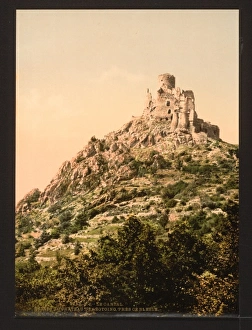 Le Cantal, Chateau de Leoting, near Blesle, Auvergne Mountai Le Cantal, Chateau de Leoting, near Blesle, Auvergne Mountai