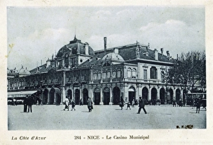 Images Dated 21st November 2013: Le Casino Municipal, Nice, France
