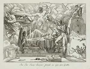 Jeune Prints: Le cauchemar Jeu jeu jeune homme, prends ces gou gou gouttes
