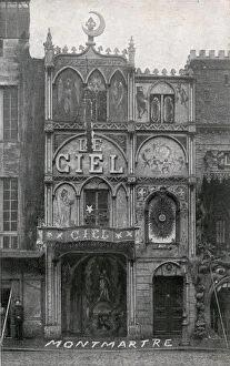 Décor Gallery: Le Ciel - Paris Cabaret Nightclub - Ornate exterior
