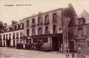 Le Faouet, Morbihan Brittany, France, Hotel de la Croix d'Or Le Faouet, Morbihan Brittany, France, Hotel de la Croix d'Or