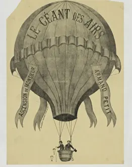 Le Geant des airs. Ascension de Monsieur Armand Petit