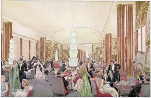 Salon Collection: Le Grand Salon onboard SS Normandie