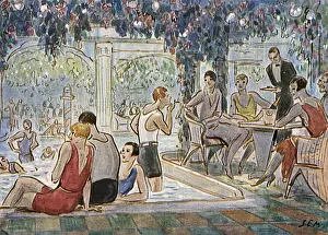 Pools Prints: Le Lido, Paris 1929