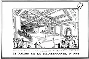 Images Dated 10th August 2016: Le Palais de la Mediterranee at Nice