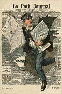 Journal Gallery: Le Petit Journal, French daily newspaper with weekly illustrated colour supplement