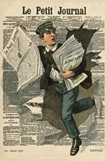 Selling Prints: Le Petit Journal, French daily newspaper with weekly illustrated colour supplement