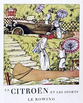 Elegantly Prints: LE ROWING 1922
