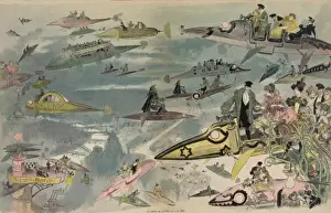 Lopera Prints: Le Sortie de l opera en l an 2000