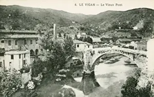 Le Vigan, France - The Old Bridge