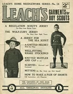 Knitting Gallery: Leachs knitting booklet - garments for scouts, WW1