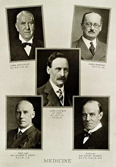 Horder Prints: Leaders in medicine during the reign of King George V
