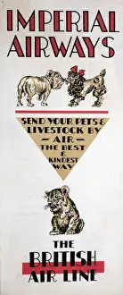 Send Prints: Leaflet design, Imperial Airways