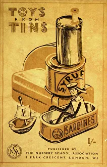 Leaflet, Toys from Tins, The Nursery School Association