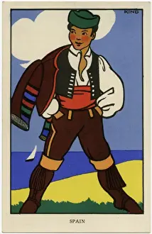 Jerkin Prints: The League of Nations Union - Children of Spain