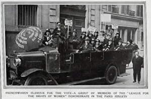 Demonstrations Prints: The league for the rights of women