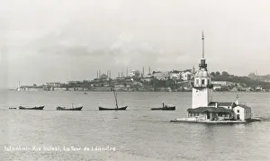 Images Dated 2nd September 2019: Leanders Tower - Constantinople, Turkey