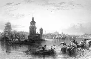 Leander Prints: Leanders Tower, Istanbul, Turkey