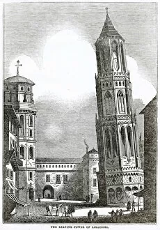 Zaragoza Collection: Leaning tower of Zaragoza