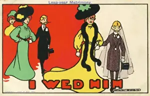 Minded Prints: Leap Year Matrimony - Strong Women
