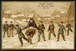 Leapfrog in Snow