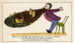 Nesting Prints: Lear / Nonsense / Man / Beard