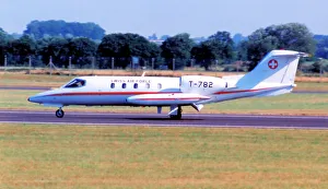 Svizra Prints: Learjet 35A T-782